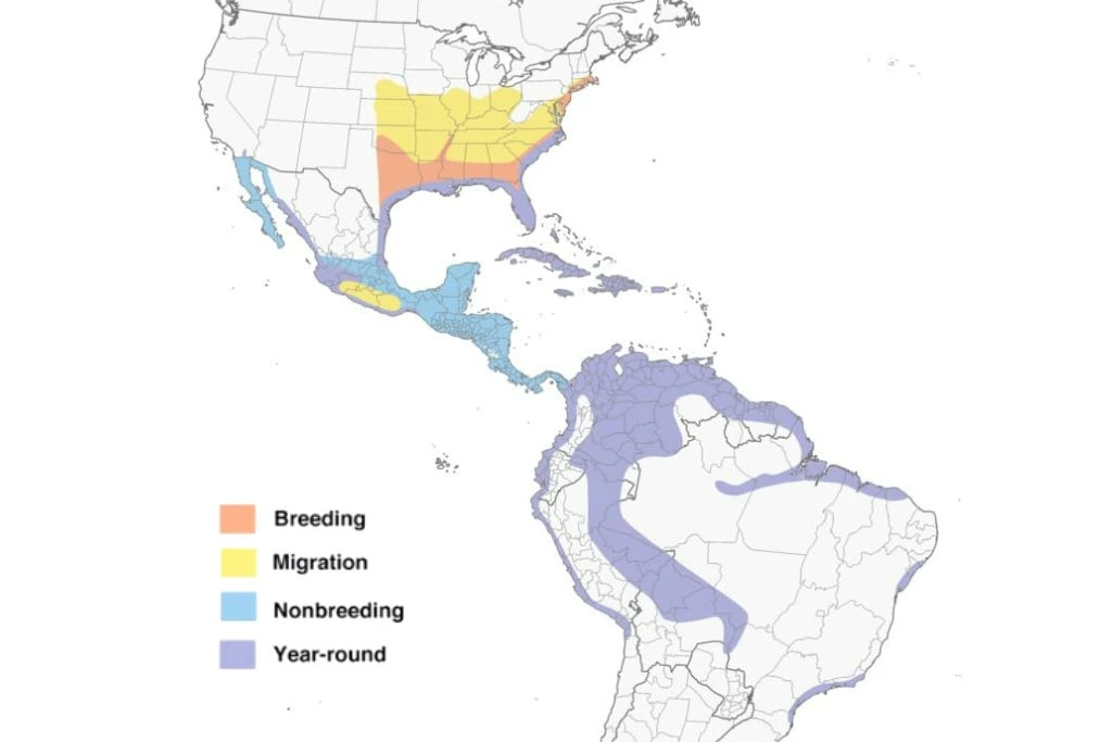 Little Blue Heron Range Map